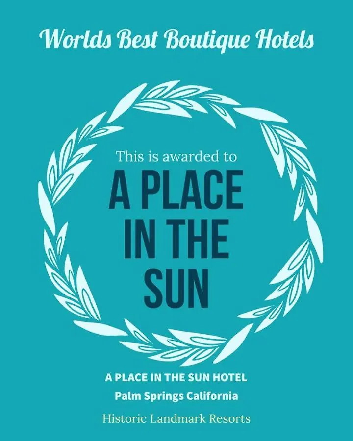 Hotel A Place in the Sun: Adults-Only Midcentury Boutique with Heated Pool Palm Springs