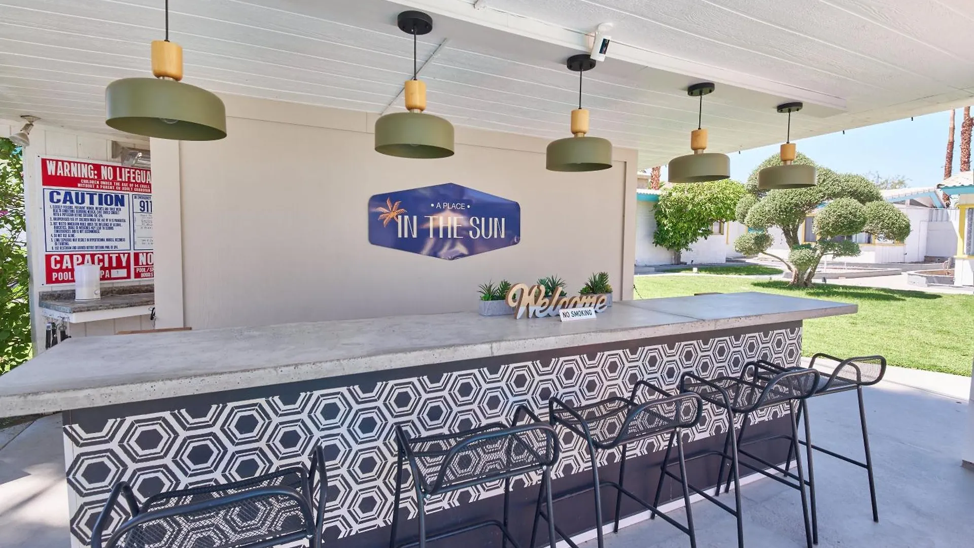 A Place In The Sun Hotel - Adults Only Big Units, 24H Heated Pool & Spa In 1 Acre Park Prime Location, Dog Friendly, Top Midcentury Modern Boutique Hotel Palm Springs